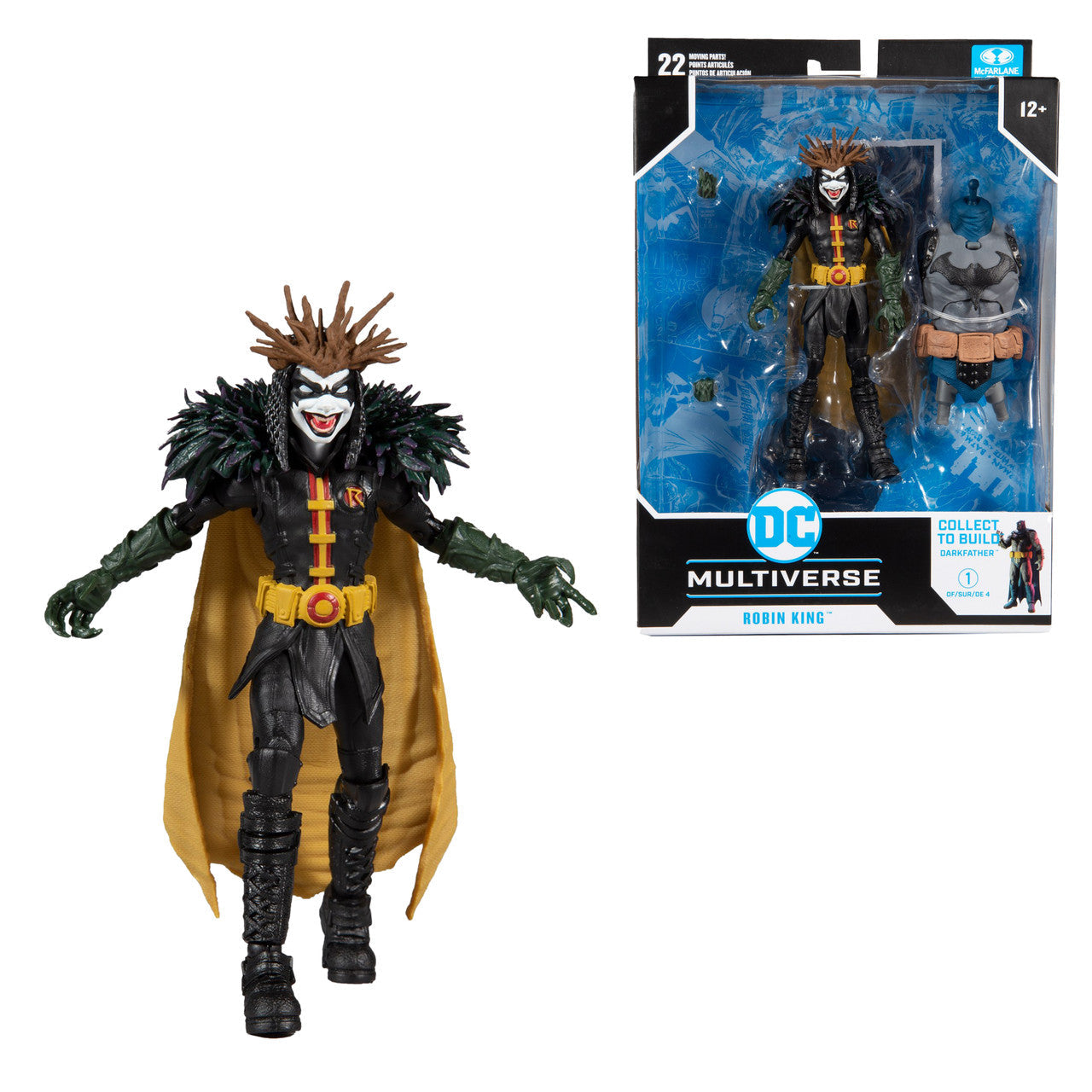 DC Collector Build-A Wv4 Direct Market Robin King 7in Scale Action Figure