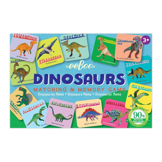 DINOSAURAS LITTLE MATCHING AND MEMORY GAME