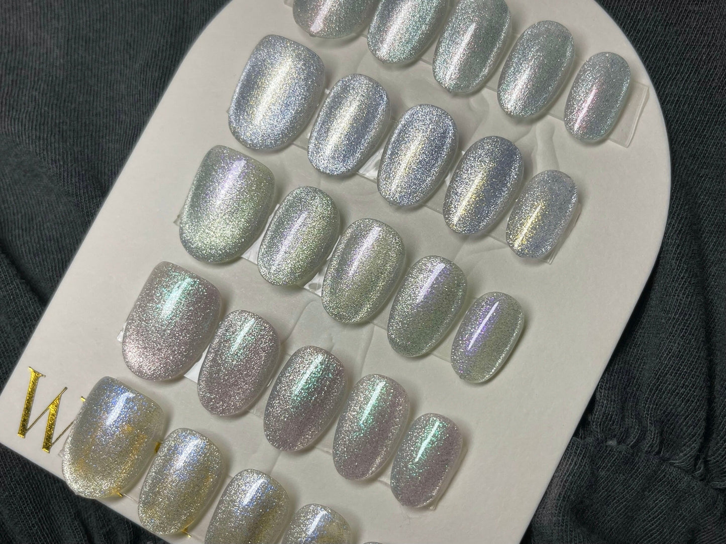 15ml Aurora Cat Eye Silver Snowlight UV Gel