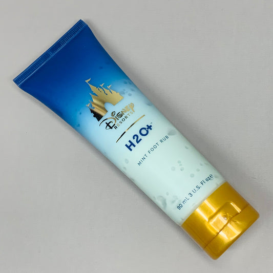 DISNEY Resorts H2O+ Mint Foot Rub 3 oz Tube DISCONTINUED 19048 (New)