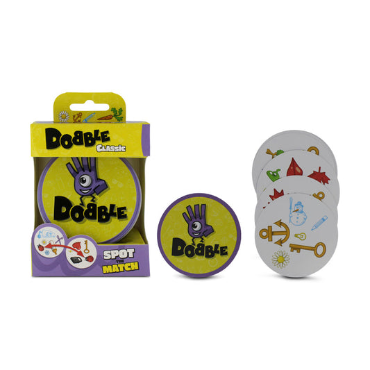 Dobble Classic Family Card Game Travel Tin