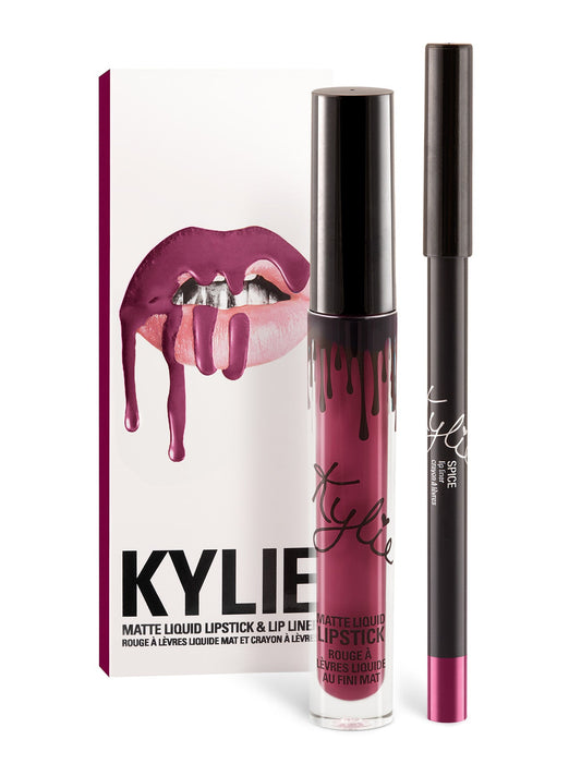 Kylie Lipstick & Lip Liner - Spice