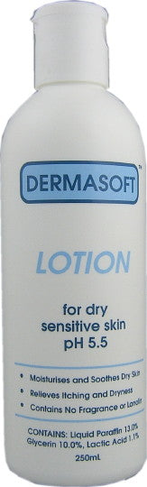 Dermasoft Lotion Dry Sensitive Skin 250ml