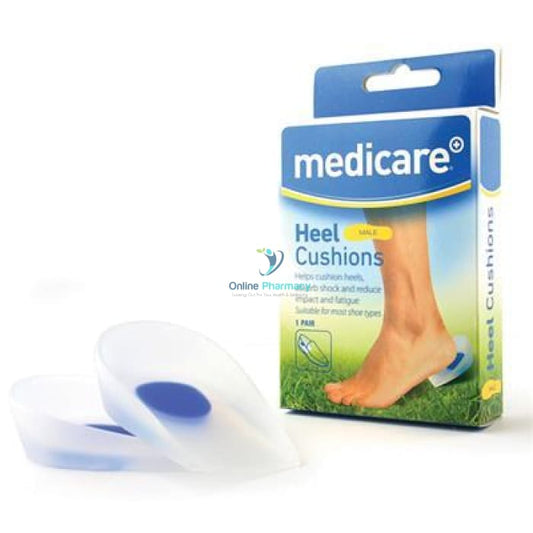 Medicare Male Heel Cushions 2'S