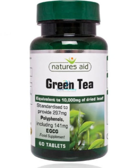 Natures Aid Green Tea 10,000mg - 60 Pack