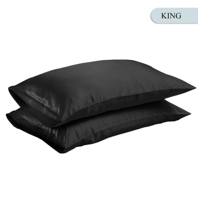 Queen/King Silk Satin Pillow Case (Hair Protection)