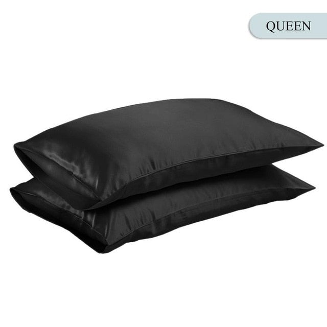 Queen/King Silk Satin Pillow Case (Hair Protection)