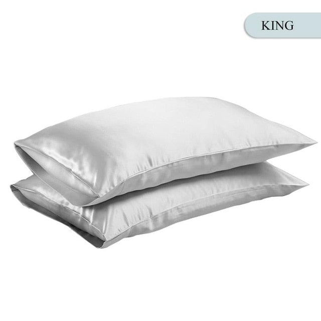 Queen/King Silk Satin Pillow Case (Hair Protection)
