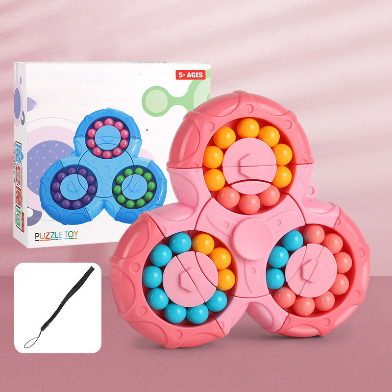Zeszijdige roterende vingertop Rubik's Cube