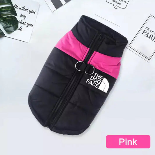 Arctic Paws Waterproof Winter Dog Vest Pink M