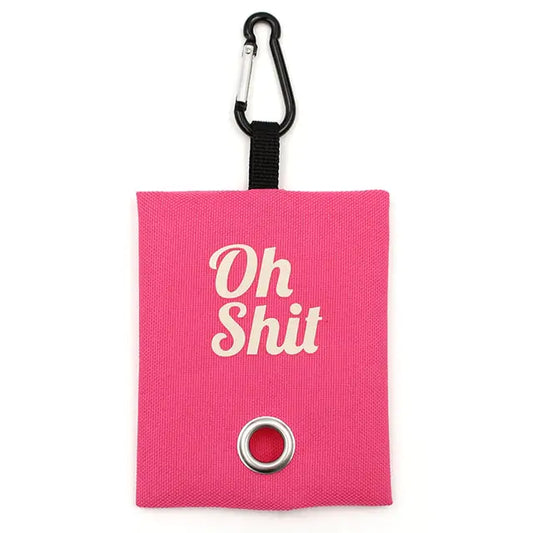 Pets Canvas Waste Bag Pink